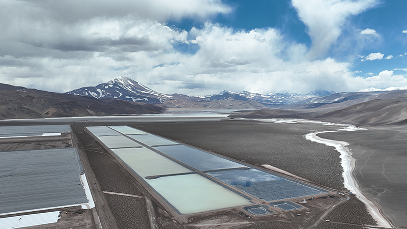 Zijin's 3Q Lithium Project commences brine evaporation one month ahead of schedule