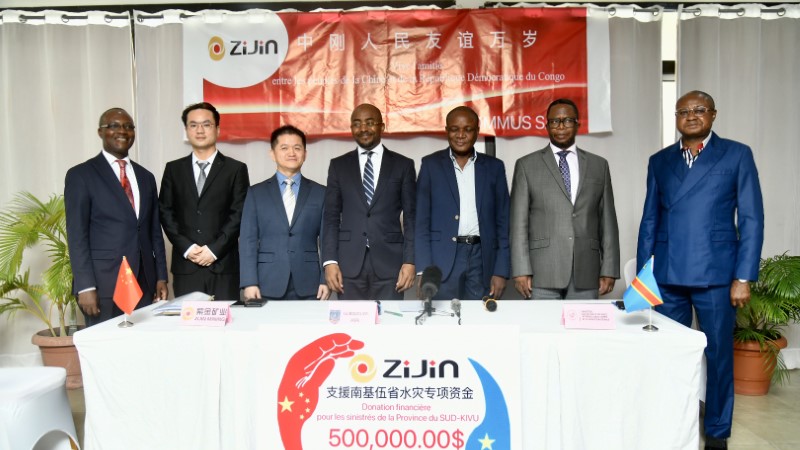 COMMUS fait un don de 500 000 $ aux régions touchées par la tempête en RDC