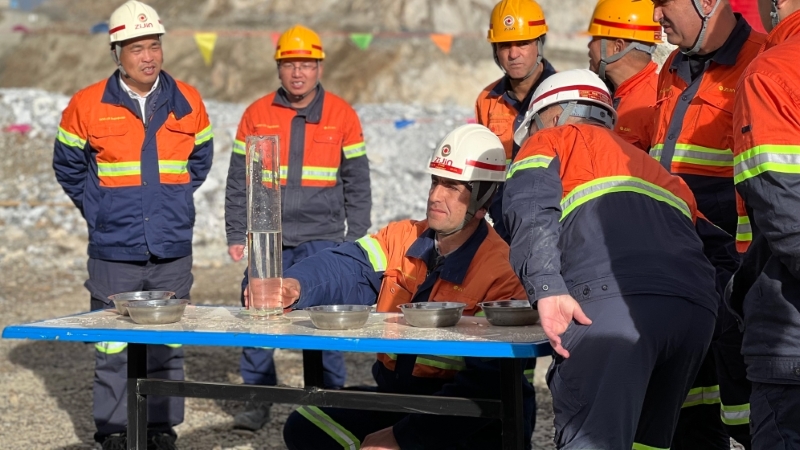 Zeravshan, дочерняя компания Zijin в Таджикистане, провела конкурс по техническим навыкам